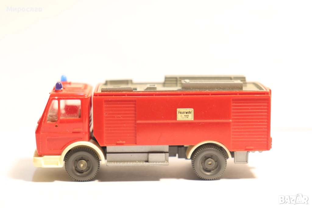 WIKING 1:87 H0 MERCEDES ПОЖАРНА МОДЕЛ КОЛИЧКА, снимка 1