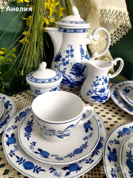 Син лук комплект! Нови в кашон. , снимка 1