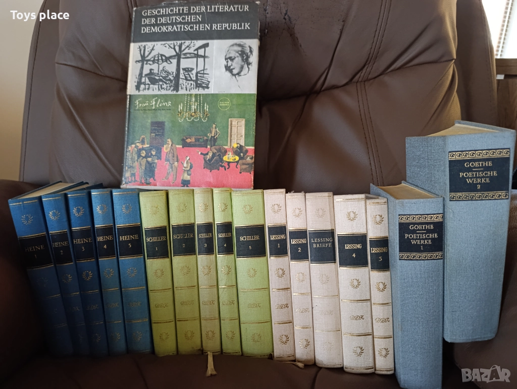 Томове немска класика Goethe, Schiller, Lessing, Heine, снимка 1