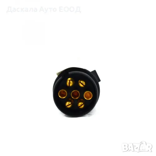 Щекер, мъжка букса за ремарке 7 пин 12V, снимка 1