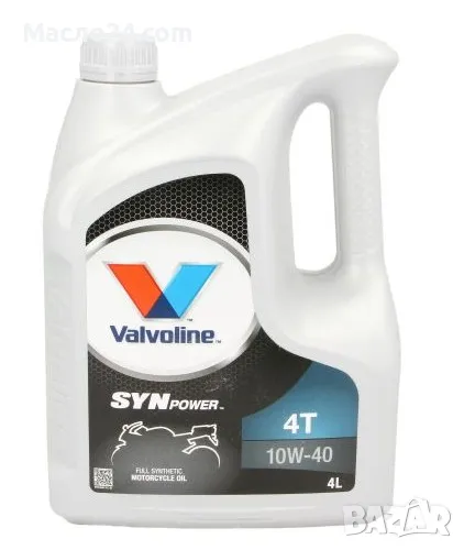 Мото масло SYNPOWER 10W40 4T 4L	, снимка 1