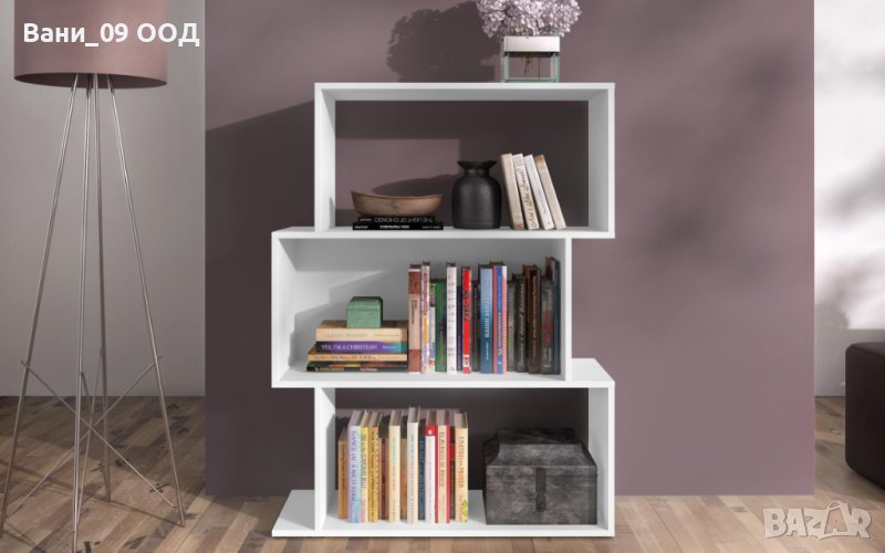Интетесна асиметрична етажерка в 3 цвята, снимка 1
