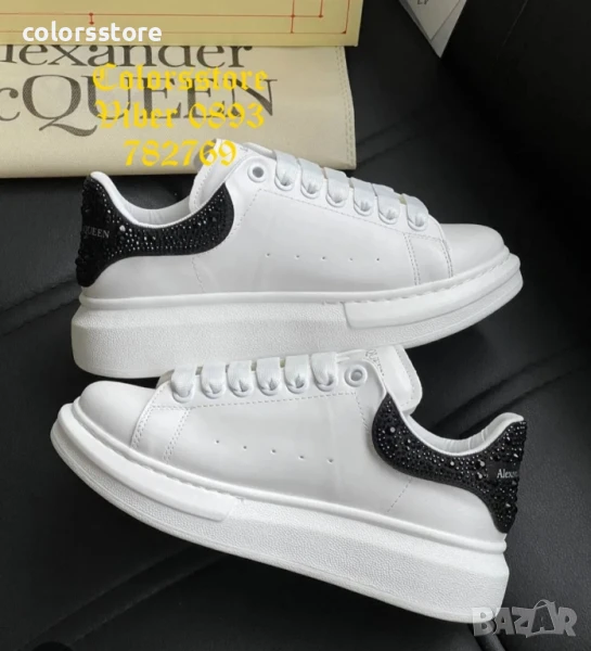 Дамски бели кецове Alexander McQueen/BR276s, снимка 1