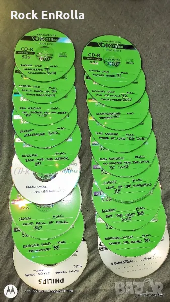 CD-R дискове с метъл , снимка 1