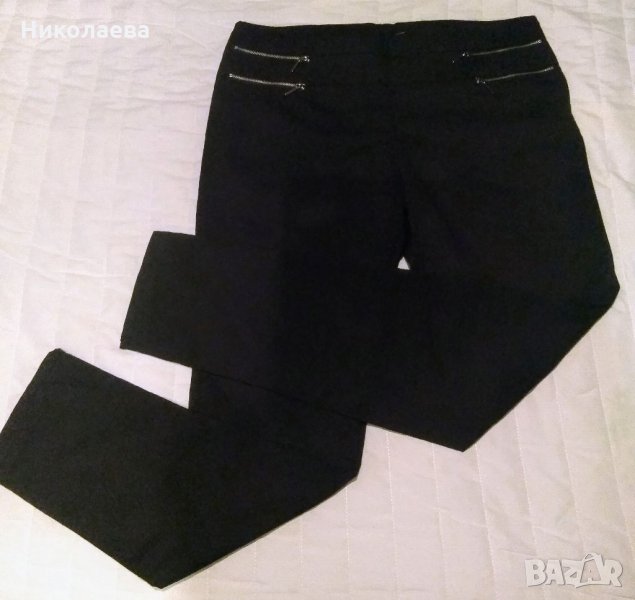 Черен прав панталон,нов,размер 42., снимка 1