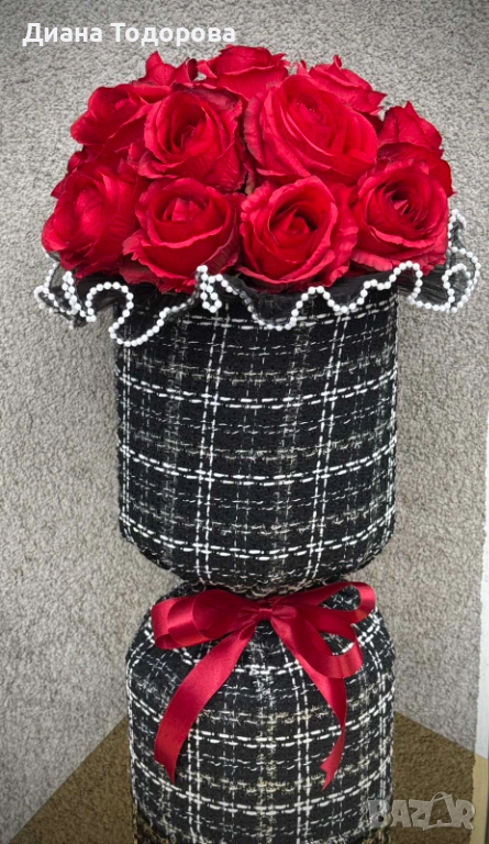 Дизайнерски букет за 14 февруари, снимка 1