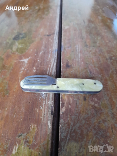 Стар джобен нож,ножче,ножка #137, снимка 1