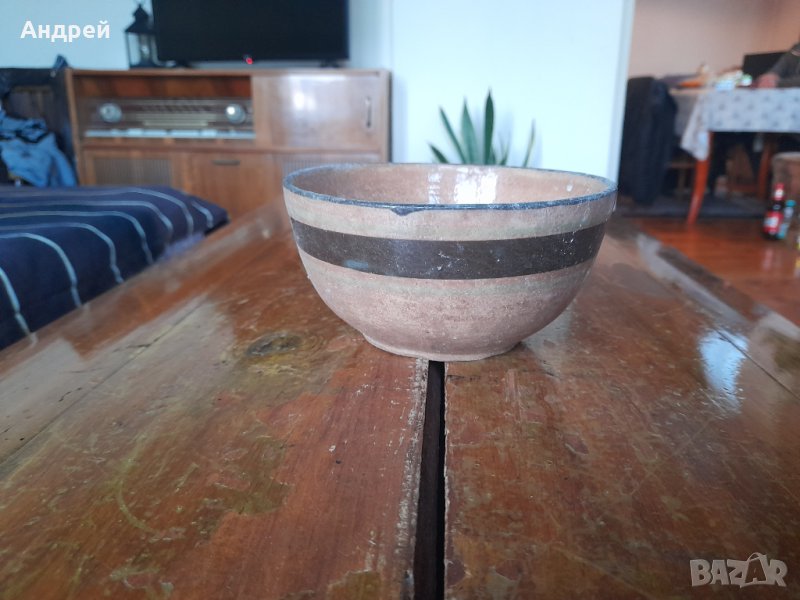 Стара керамична паница #11, снимка 1