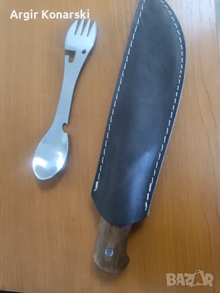 НОЖ КОВАН+подарък намалям, снимка 1