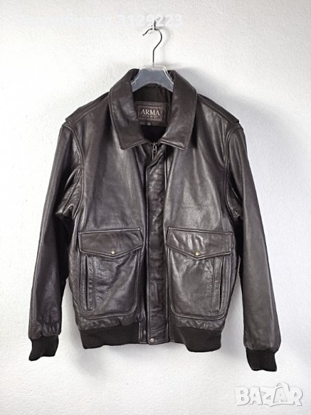 ARMA leather jacket 50, снимка 1
