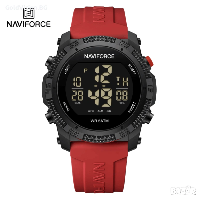 Мъжки часовник – NAVIFORCE Red + ПОДАРЪК, снимка 1