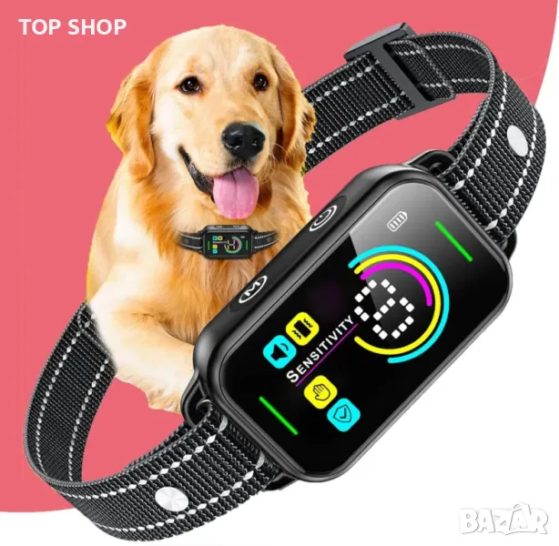 DINJOO Bark Collar смарт каишка за лай, снимка 1