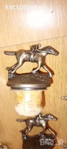 Колекционерски тапи от уиски Blanton's / конни надбягвания/, снимка 1