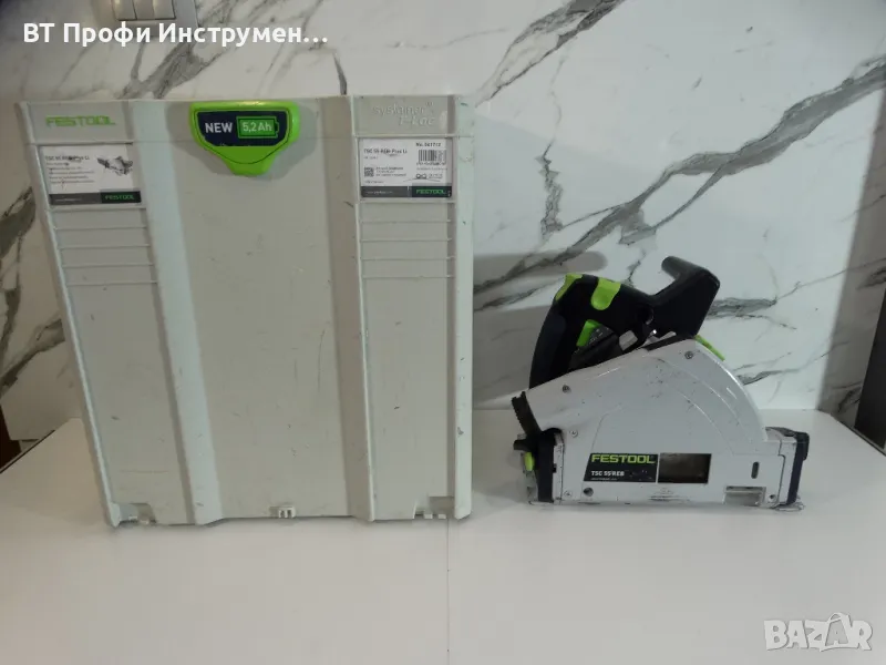 Festool TSC 55 REB - Акумулаторен потапящ циркуляр, снимка 1