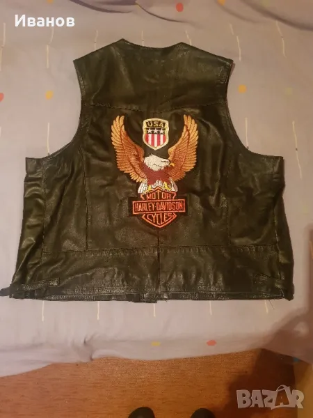 Продавам оригинално елече естественна кожа, снимка 1