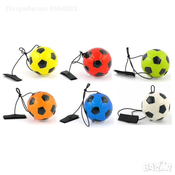 Играчка топче с ластик, снимка 1