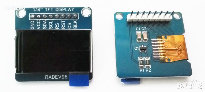 1.14" TFT дисплей, 135x240 px, ST7889V // Arduino / Ардуино, снимка 1