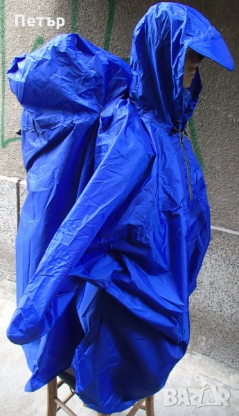 Продавам нов здрав шушляков дъждобран тип пончо с гърбица за раница, снимка 1