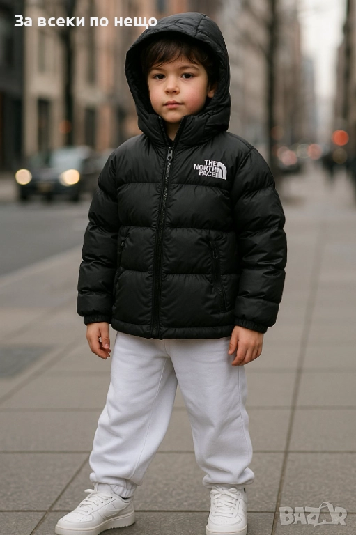 The North Gace Детско Черно Зимно Яке 5-6г 7-8г 9-10г Код Детски Находки36, снимка 1