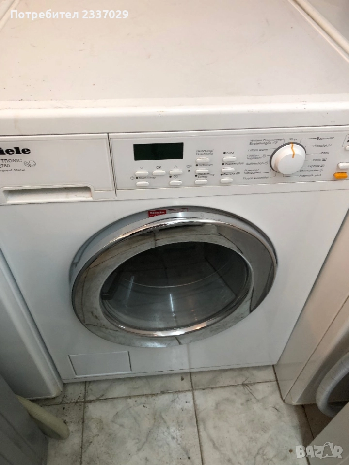 Пералня със сушилня:Миеле-6/4кг,не обслужена,за техници и прекупвачи, снимка 1