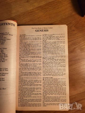 американска библия American Bible 834 стр. стария и новия завет -Кинг Джеймс, king james version, снимка 8 - Антикварни и старинни предмети - 40352746