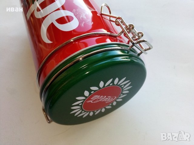 Метална кутия на Кока Кола.нова,в опаковка, снимка 5 - Колекции - 43542499
