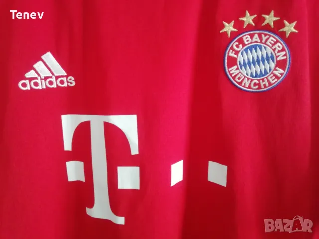 Bayern Munich Lewandowski Adidas 3XL оригинална тениска фланелка Байерн Мюнхен Левандовски 2015/2016, снимка 5 - Тениски - 49206789