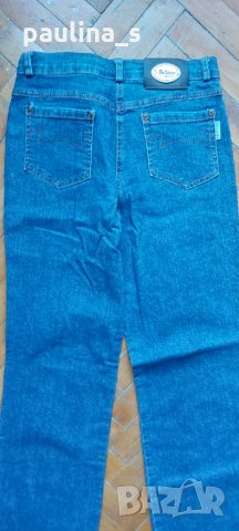 Два броя / Винтидж / Еластични дънки с широки крачоли "Bellino", снимка 5 - Дънки - 32755378