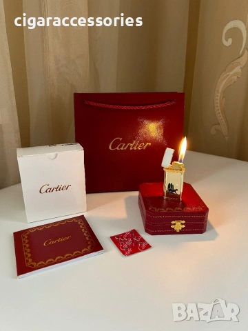 Cartier Panthère запалка, като нова, кутия и документи