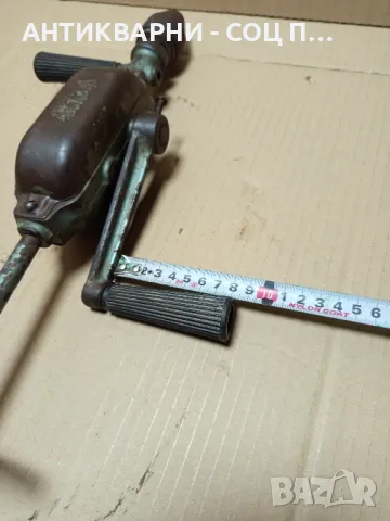 Соц Стара Полска Ръчна Дрелка Маткап., снимка 10 - Антикварни и старинни предмети - 49521450