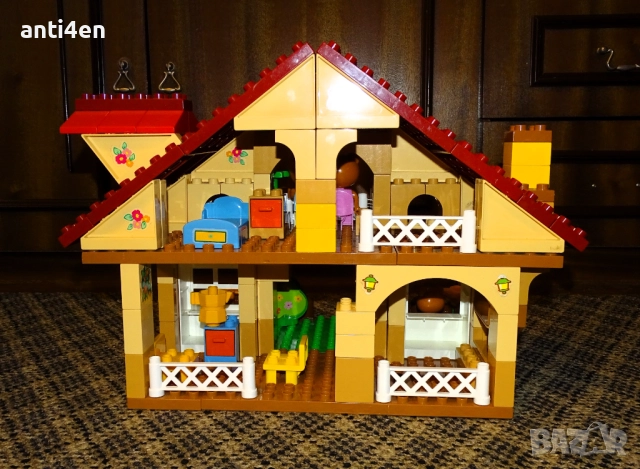 Unico Plus Maximilian Families – къща с мечета, конструктор - съвместим с Лего Дупло, снимка 6 - Конструктори - 52976831