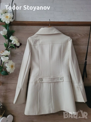 Палто вълна италиански бранд LAZZARI, снимка 2 - Палта, манта - 53060793