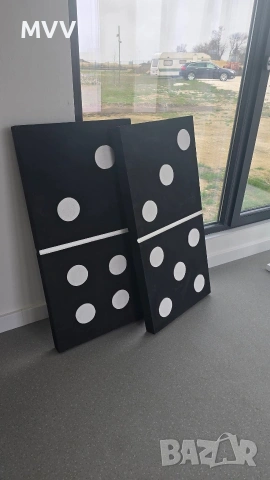 Декорация плочки домино