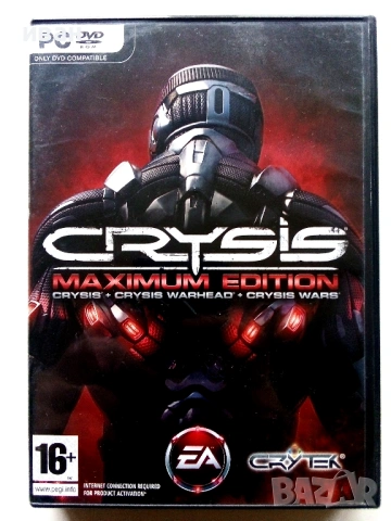 Игра за компютър PC "CRYSIS MAXIMUM EDITION" - 2009г.