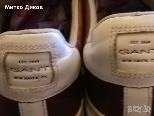 Gant модел Mc Julien маркови маратонки №45 UK 10 US 11 стелка 299мм отлични ест.кожа, снимка 7 - Маратонки - 51007605