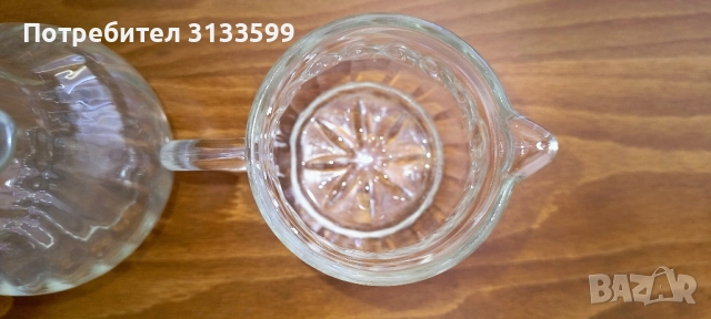 Керамична ЗАХАРНИЦА; Две стъклени канички, снимка 12 - Колекции - 51697976