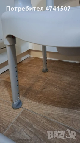 Heизползван Комбиниран стол за баня и тоалет Etac Swift, снимка 5 - Столове - 53520890