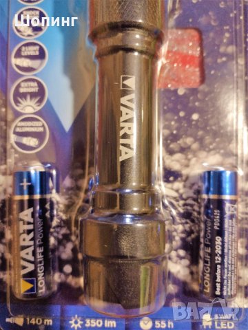 Неразрушим фенер VARTA Indestructible PRO, снимка 3 - Екипировка - 35358629