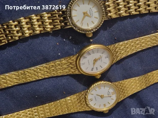 Дамски часовници Rotary, снимка 3 - Дамски - 48486019