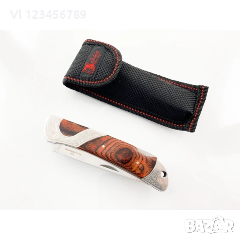 Голям сгъваем нож Columbia 260А - 95х220, снимка 7 - Ножове - 51435696