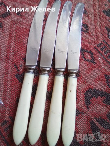 4 Ножчета стари СССР неръждавейка Кухненски ножчета за Масло 31956, снимка 4 - Прибори за хранене, готвене и сервиране - 38037496