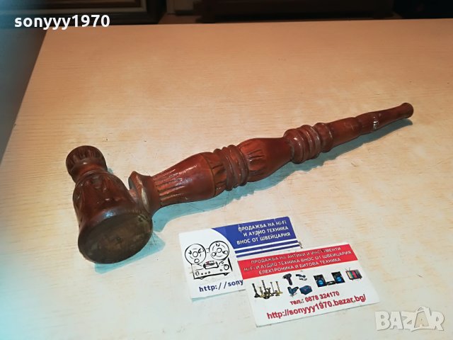 голяма лула 36х11см 2906212128, снимка 12 - Антикварни и старинни предмети - 33372009