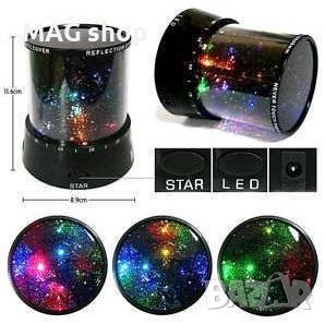ПРОМО! Звездна лампа LED прожектор Звезден проектор Star Master , снимка 2 - Лед осветление - 43070560