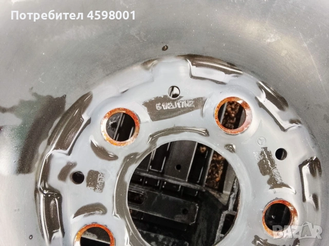 4бр.Оригинални железни джанти 17цола 5x112 за Mercedes Vito(2015-2025),EQV,Viano, снимка 14 - Гуми и джанти - 53037172