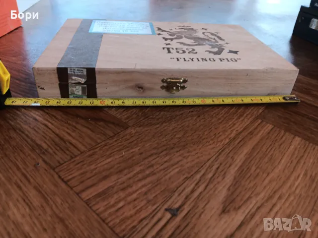 Кутия от пури дървена /14, снимка 2 - Други ценни предмети - 50320464