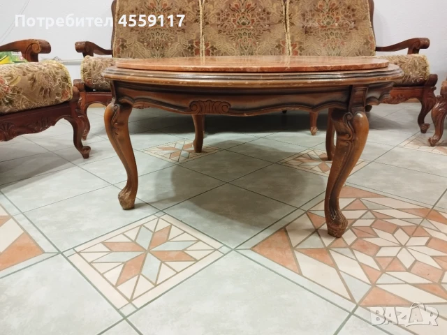 Ретро холна маса в стил луи XV