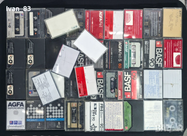 41 броя аудио хромни касетки, снимка 2 - Аудио касети - 53432901