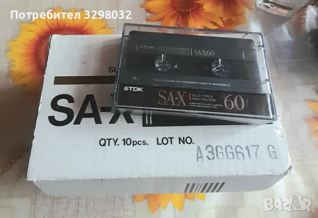 Аудио касети , TDK SA X – 60 мин. , хром, снимка 1