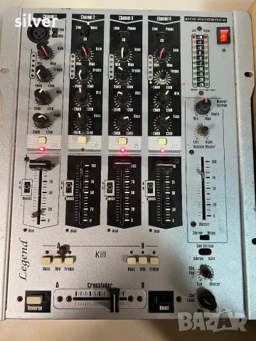 stereo audio mixer/ миксер 2бр, снимка 2 - Ресийвъри, усилватели, смесителни пултове - 44016870