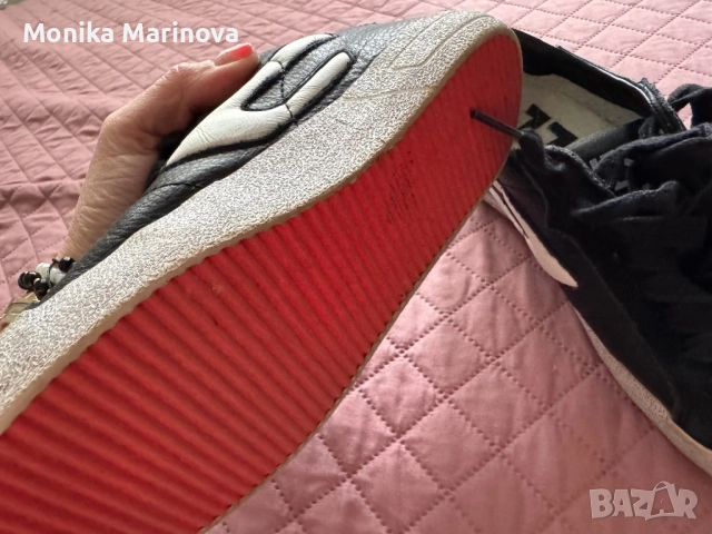 Diesel кожени маратонки, снимка 2 - Маратонки - 51836741